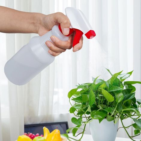 Flacon pulvérisateur vide (500 ml) — Pulvérisateur réglable pour solutions de nettoyage — Anti-fuite et anti-bouchage — Adapté aux plantes