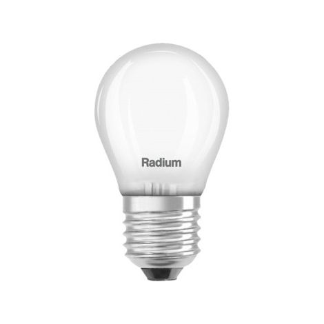 Radium E27 – 4.2W – 470 lm – 4000 K – Ampoule LED Sphérique équivalente 40 W