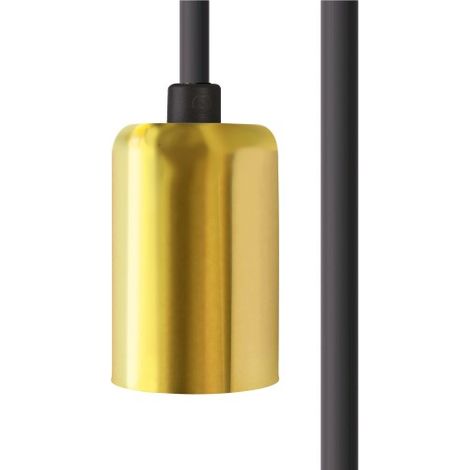 Suspension câble E27 noir-doré 1,5 m Nowodvorski Cable