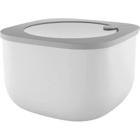 Guzzini Store&More Kitchen Active Design Contenitori Ermetici Alti per Frigo/Freezer/ Microonde (L), 19.5 x 19.5 x 12.3 cm, Grigio (Dark Grey) (1/5)