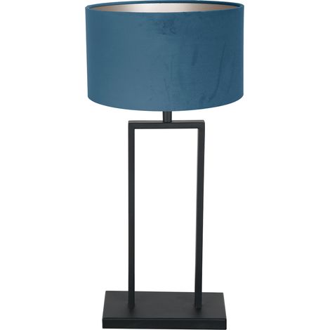 Steinhauer - tischlampe - Stang - schwarz - metall veloursstoff - (1/2)