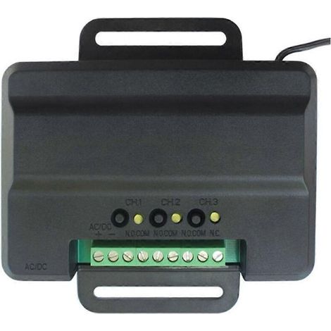 Récepteur universel LiftMaster 315/390 MHz pour ouvre-portes de garage et portails, compatible avec la plupart des motorisations de portes commerciales. (1/5)