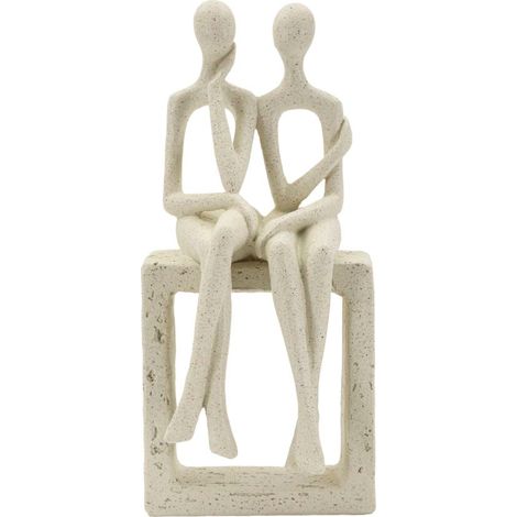 Statuetta coppia Stons, 11,5x9x25 cm (1/5)
