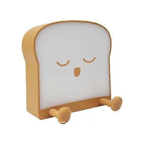 Veilleuse Toast avec chargement USB et minuterie pour filles et garçons (Snooze Face) (1/5)