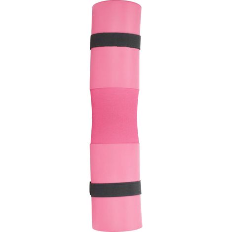 Coussinet de squat pour épaules - Protection confortable barre d'entraînement, exercices fessiers et fitness rose (1/5)