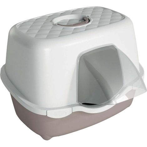 Maison de toilette pour extérieur 56 x 55 x H 39 cm pour chat - zolux (1/5)