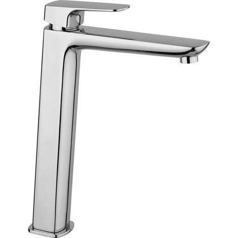 Mezclador monomando de lavabo de 282 mm de altura con desagüe clic-clac Paini Nove 09CR211LLSR  Cromo