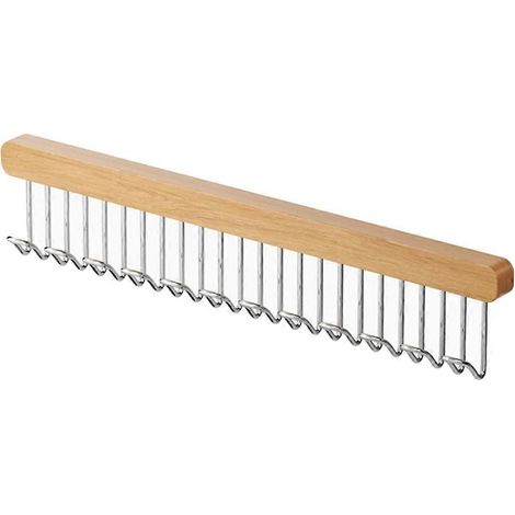 Kleideraufbewahrung, hölzerner Gürtelhalter, 12 Haken links (1/5)