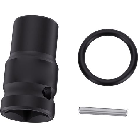 Clé à douille carrée de 1/2 pouce avec système de verrouillage sécurisé et marquage à contraste élevé, en acier CrMo, pour clés électriques, pneumatiques et manuelles. (1/5)