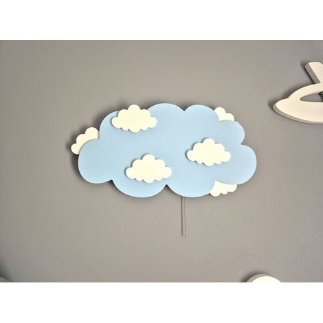 Lámpara de noche con nubes (1/5)