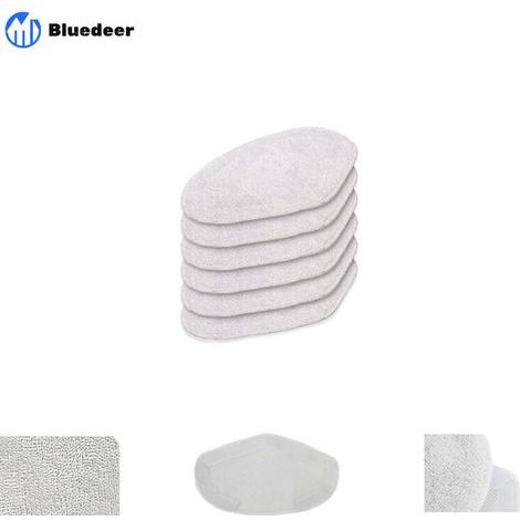 Serpillères Remplacement pour Polti Vaporetto Brosse Vaporforce, Produit Authentique pour Smart 35Mop, Smart 40Mop, etc (6 pièces) (1/5)