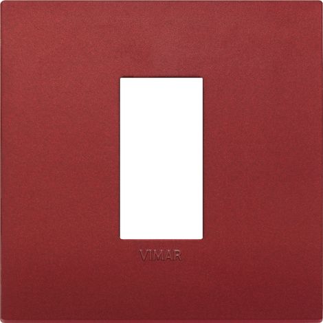 VIMAR - 19641.75 Placca Classic 1M rosso matt