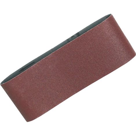 5 Bandes Abrasives 100x610 mm Grain 60 (Réf. P-36893) - Pour Bois et Métal, Ponçage Puissant