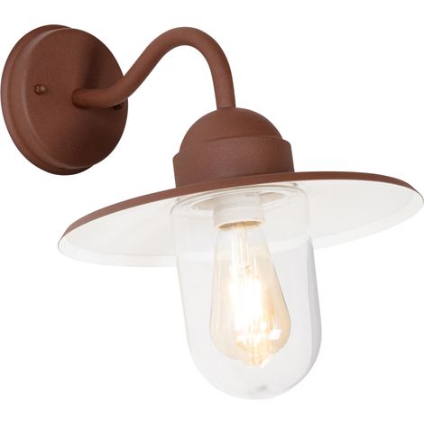 Moderne Außenwandleuchte rostbraun IP44 - Kansas