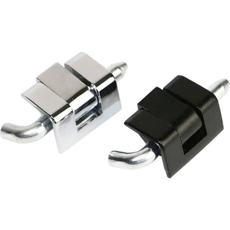 Schwarzes Möbelscharnier aus Zinklegierung CL230 CL211, abnehmbares, verdecktes Scharnier für Verteilerkästen, 1 Stück (1/5)