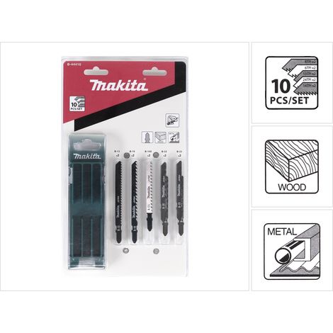 Makita 10tlg. Stichsägeblatt-Sortiment A - B-44410
