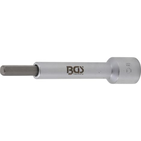 BGS Bit-Einsatz Antrieb Innenvierkant 12,5 mm (1/2") Innensechskant 8 mm (1/2)