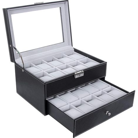 Scatola porta orologi da 20 scomparti 120000307