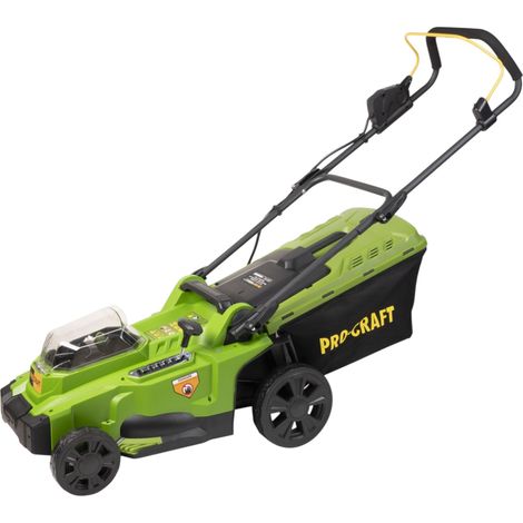 Procraft PLM20bb Tondeuse à gazon sans fil 40 V ( 2x 20 V ) 370 mm Brushless Solo - sans batterie, sans chargeur