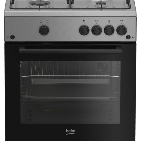 Cuisinière Beko FBG62010DX noir 64 litres gaz
