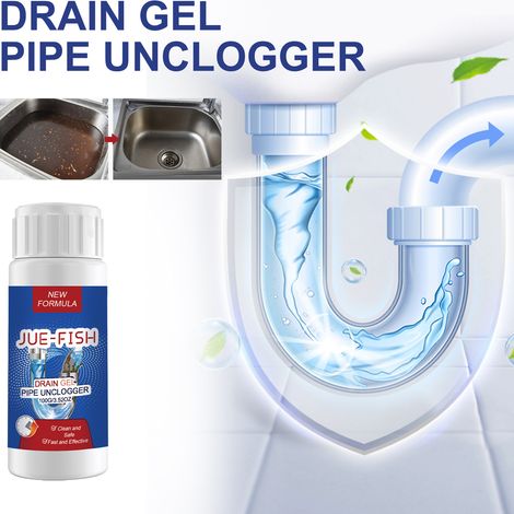 Déboucheur pour canalisations de cuisine et de salle de bain - 100 g (1/5)