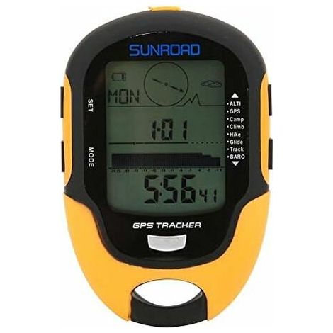 Altimètre GPS Multifonctionnel FR510 Altimètre de Navigation GPS Extérieur Compas Instrument de Mesure de l'Humidité de la Température