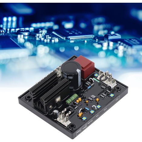 R438 AVR Spannungsreglerplatine, automatischer Spannungsregler geeignet für Leroy-Somer 40-150V Generatoren. (1/5)