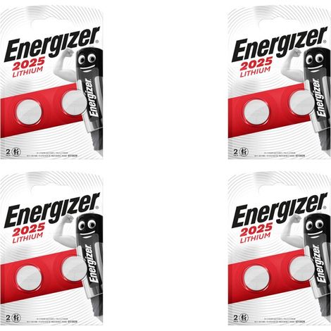 .8 piles Energizer CR2025.
