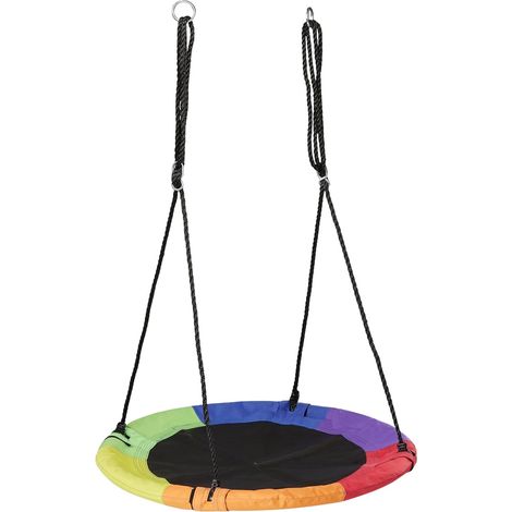 Mehrfarbige nestschaukel fur kinder erwachsene 100 cm