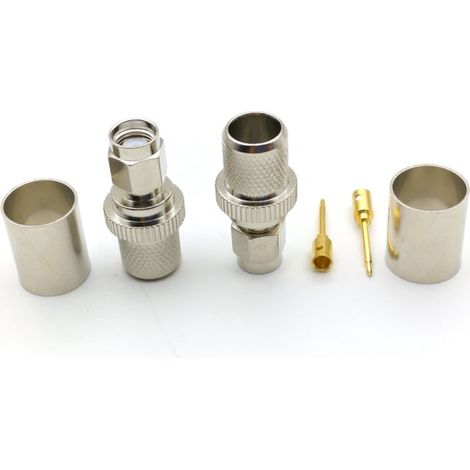 Connettore SMA per cavo H1000, RG213 Cr (1/3)