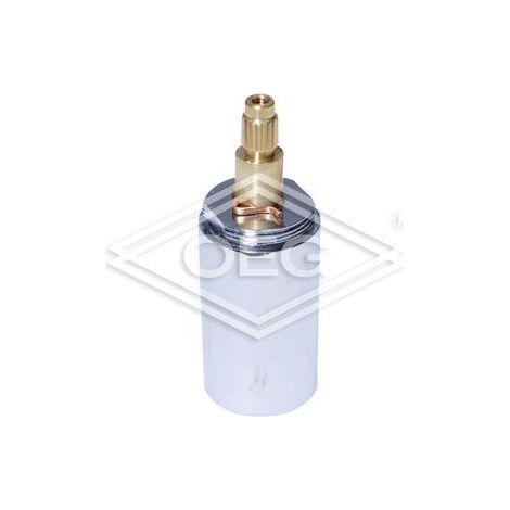 Douille de prolongement pour bloc de montage, chromé, longueur 80 mm