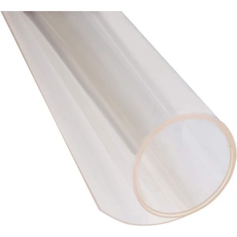 Film de Protection pour Table - épaisseur 2 mm/Bordures biseautées - Made in Germany - Transparent - différentes Tailles/Coupe sur-Mesure Disponibles (Largeur 90 cm x Longueur: 150 cm)