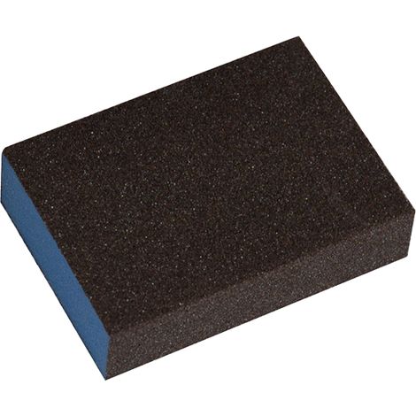 Bloc Abrasif 96 X 70 X 26 G-180 - Éponge abrasive pour poncer plusieurs surfaces (2 ou 4 côtés) (1/5)