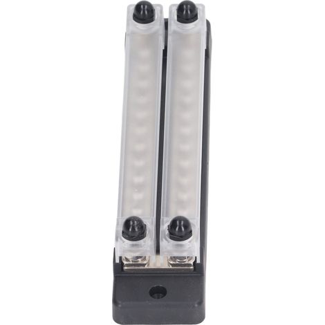 Bloc de distribution d'alimentation 12-48 V 150 A avec porte-fusible et bornier pour voitures, camions, camping-cars et bateaux. (1/5)