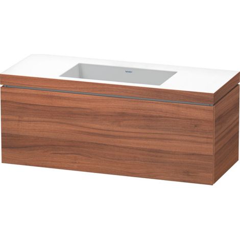 Lavabo para muebles Duravit L-Cube c-bonded con base, colgante, (1/4)