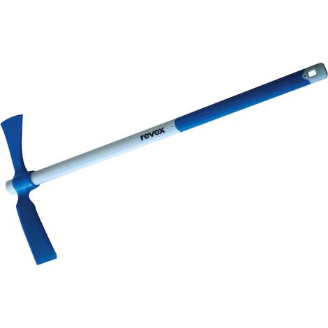 Pioche hache œil rond avec manche tri-matière - REVEX