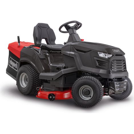 Scheppach Tracteur tondeuse TMR452-98H-RD - moteur 4 temps - 452 cm³ - 1,5CV - largeur de coupe 98 cm - hauteur 30-90 mm - 5000m² - bac 245L (1/2)