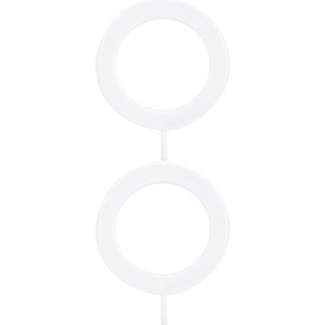 Lot de 2 pompes d'aération pour aquarium, pierre aérobie, plaque à bulles, accessoire pour aquarium et pisciculture (1/5)