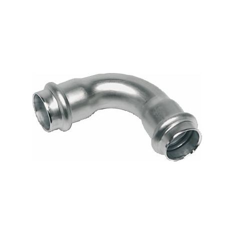 SANHA Pressfitting, Bogen 90Gr, 108mm Edelstahl, Nr.9002A - 83069089 von Buderus