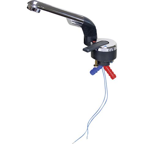Barwig 20000-630 Einhebel-Mischarmatur   Schlauch-Anschluss 10 mm Anthrazit, Chrom