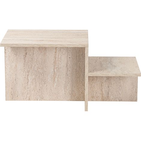 Mesa de centro de 2 niveles L80 cm - HARMONY (1/5)