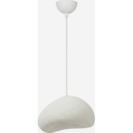 Design Pendelleuchte aus Metall und Glasfaser Loval 30 (1/5)