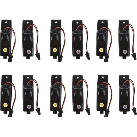 paia di luci targa a LED bianche di ricambio per Hiace Hi-Ace H200 2004-2012 Accessori per auto
