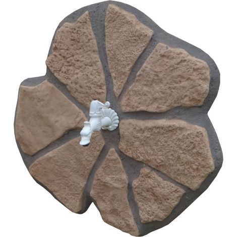 ROSONE ROSA DEL DESERTO 67X4XH65CM TABACCO