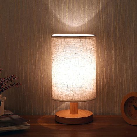 USB-Tischleuchte mit Fernbedienung, energiesparende LED-Nachttischlampe, Nachtlicht für Schlafzimmer oder Büro. (1/5)