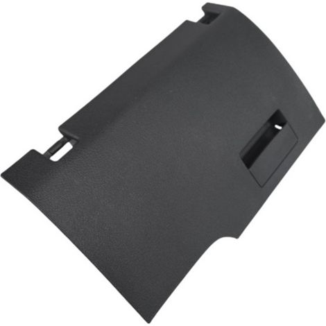 1 couleur : Noir Matériau : Plastique Couvercle de boîte à gants gauche sur le côté gauche du tableau de bord Compartiment de rangement gauche dans la boîte à gants. (1/4)