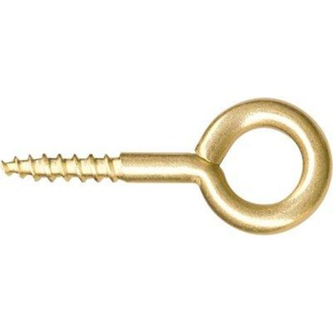 OCCHIOLO A VITE OTTONE PUCCIONI - MOD 14X25 MM 4X10X2,0 CF=PZ 200 - 1 confezione