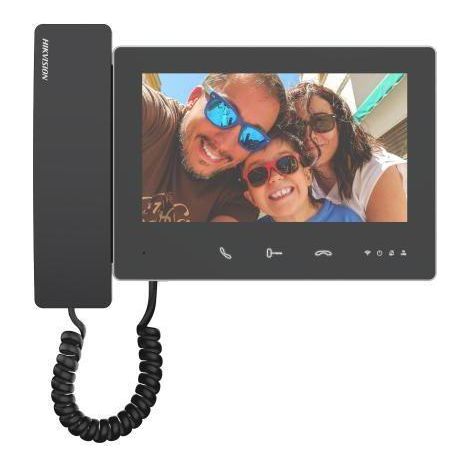 Hikvision DS KH7300EY WTHE2 Panneau Noir Argent 7 pouces