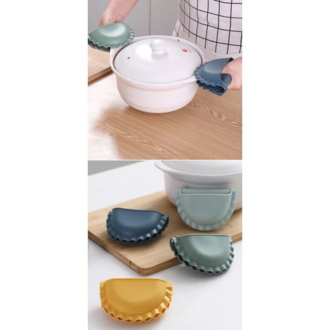 Pot et bol à haute température gants anti-brûlure accessoires de gadgets ménagers de cuisine clip d'isolation en silicone gants de four