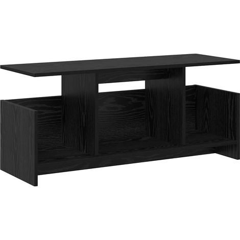 Meuble TV Chêne noir 102 x 35 x 45 cm Bois d'ingénierie
